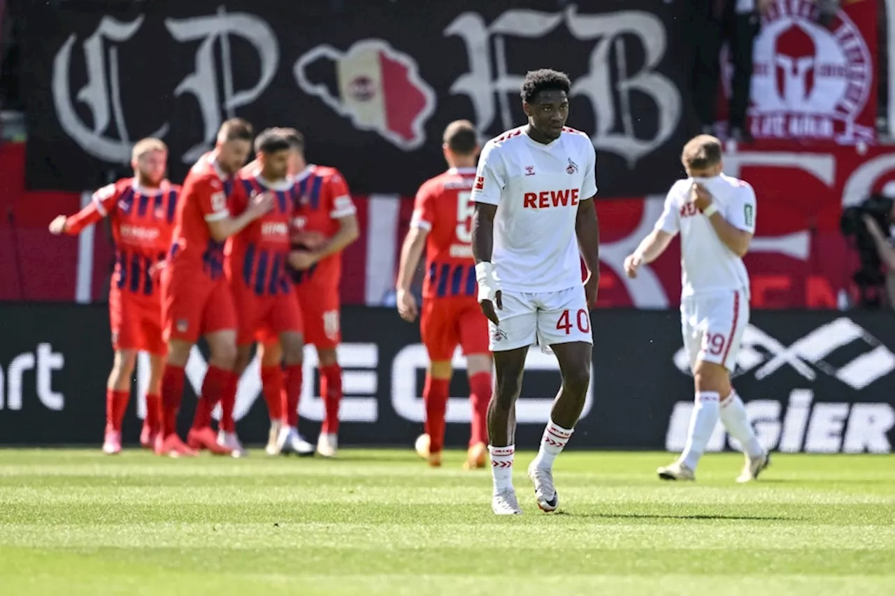 1:4 in Heidenheim: Köln steigt aus der Bundesliga ab