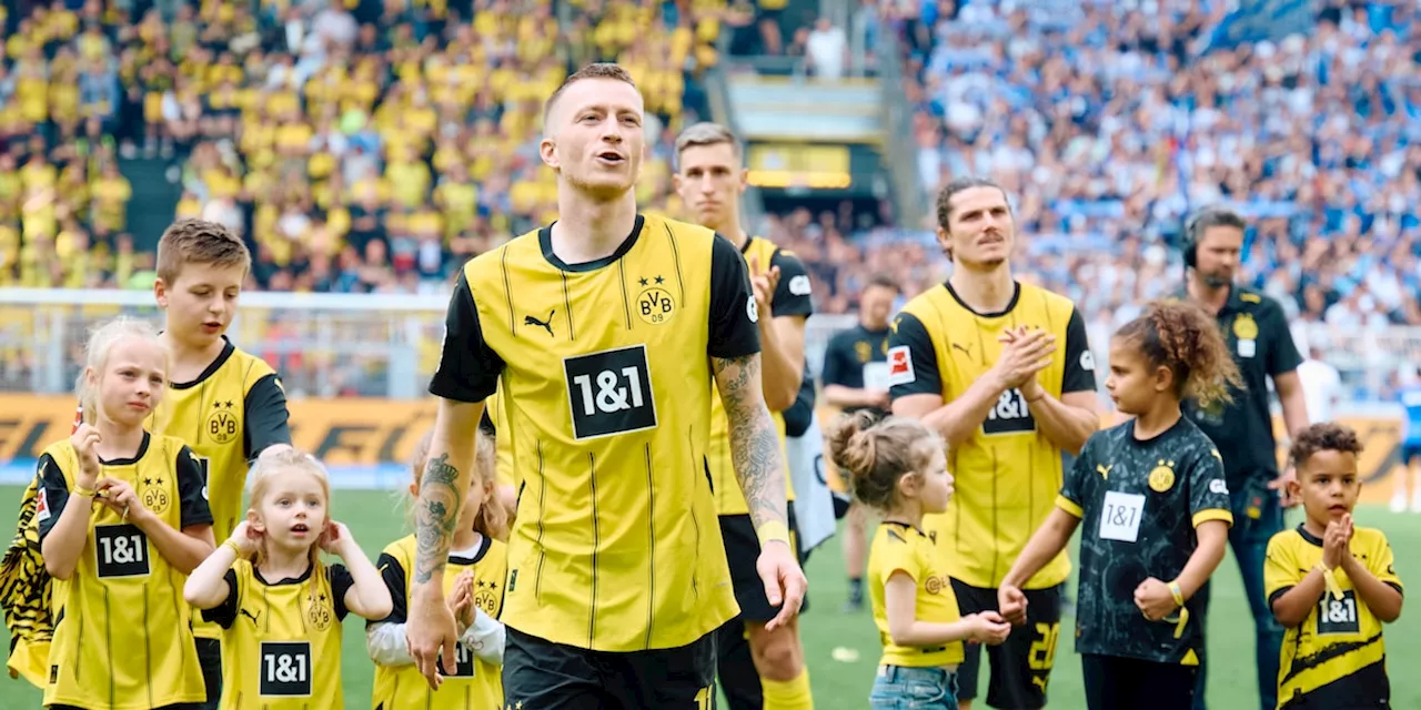 Zum Abschied in Dortmund spendiert Reus der gesamten Südtribüne Freibier