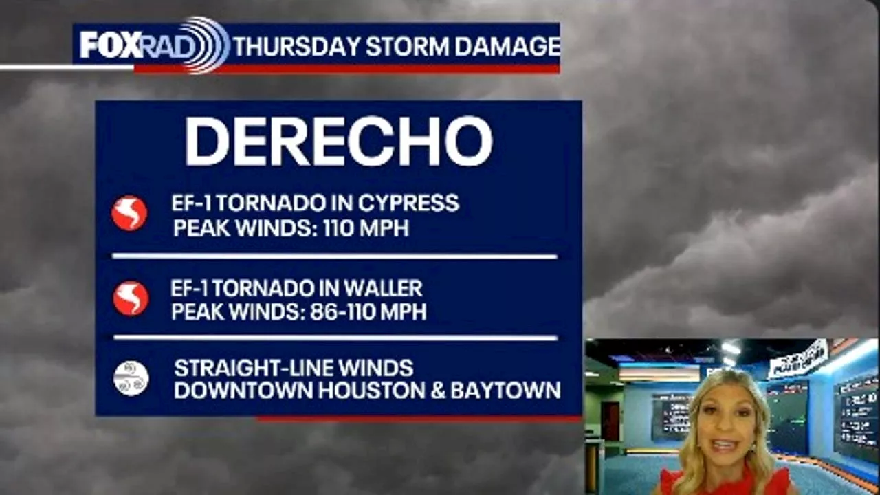 Houston tornadoes: Two EF-1 tornadoes confirmed around Houston area