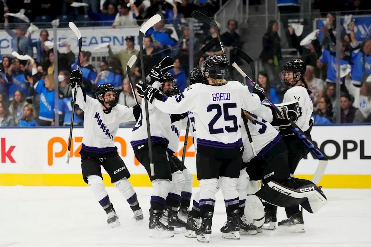 Heise scores twice, Minnesota beats Toronto 4-1 to take PWHL semi-final 3-2