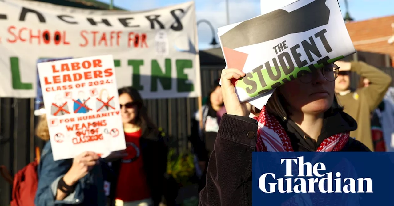 Pro-Palestine protesters crash Victorian Labor state conference ahead of debate on Israel-Hamas war