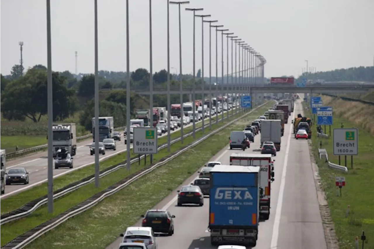 Ernstig ongeval op E19 richting Nederland: snelweg afgesloten ter hoogte van Sint-Job