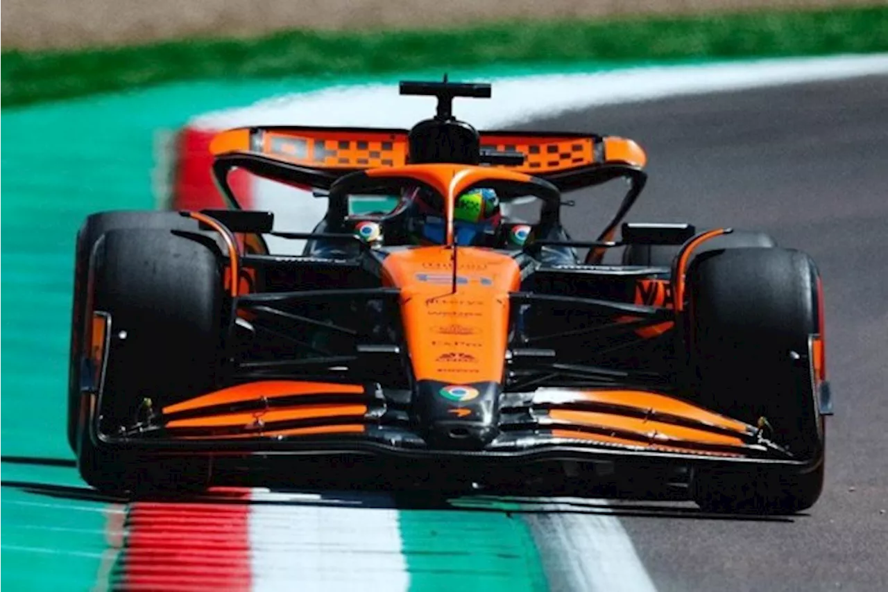 McLaren bovenaan tijdens laatste oefensessie GP van Emilia-Romagna, crashes voor Alonso en Perez