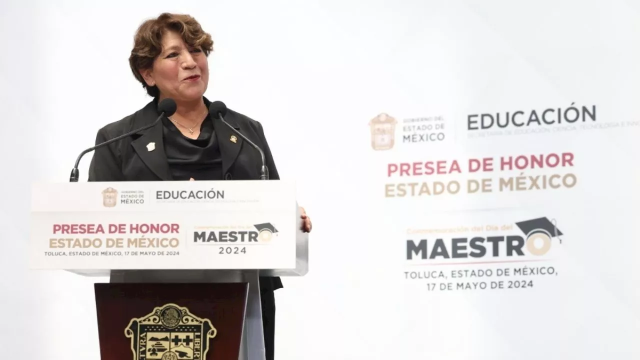 Gobernadora Delfina Gómez refuerza alianza con el magisterio: &quot;Sin educación no hay transformación&quot;