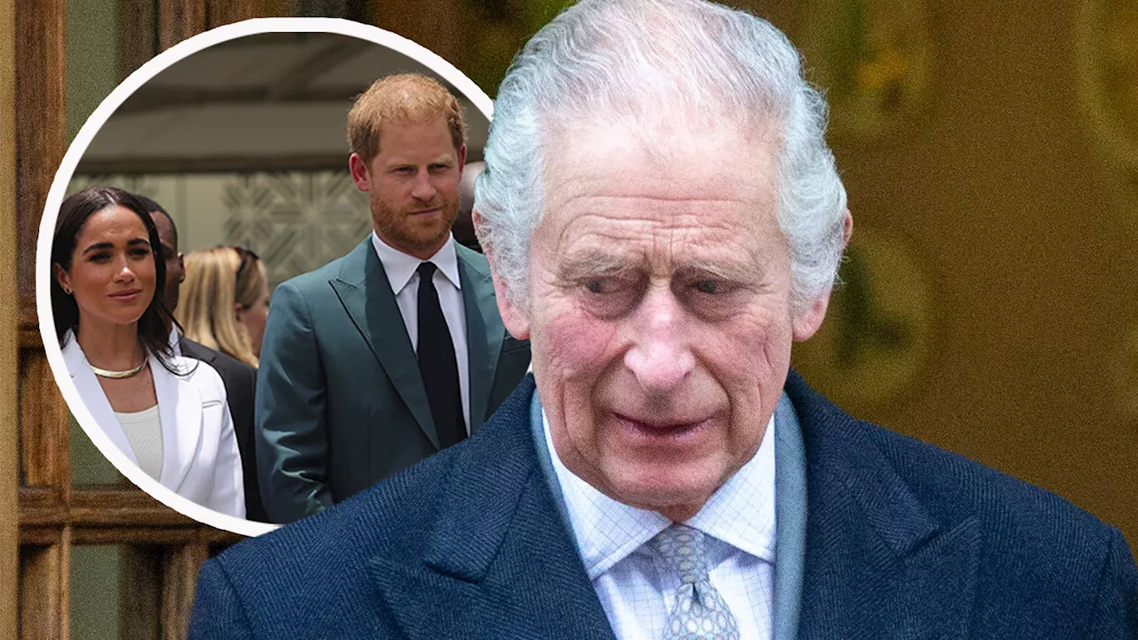 Wegen Harry & Meghan: Charles 'so wütend wie nie zuvor'