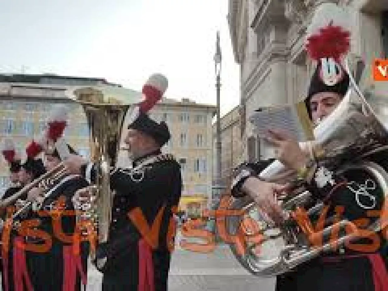 La Banda dei carabinieri inaugura la Notte dei Musei a Montecitorio