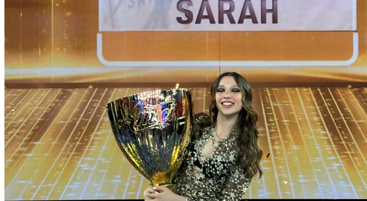 Sarah Toscano vince Amici 23: È una cosa incredibile. Dedico questo premio alla mia famiglia»