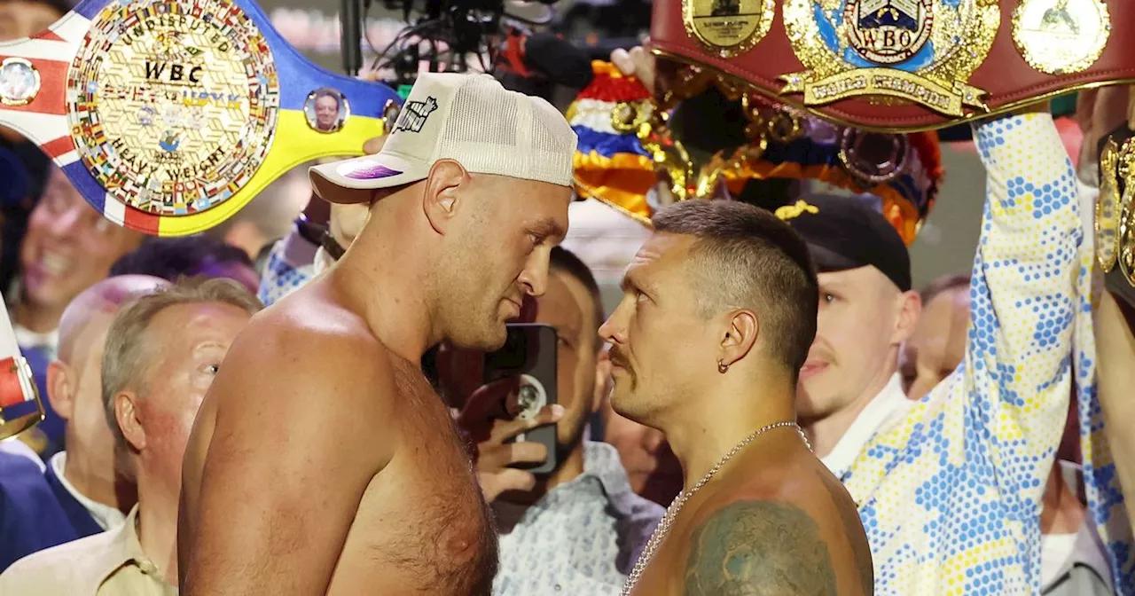 Tyson Fury v Oleksandr Usyk LIVE stream: How to watch the heavyweight showdown