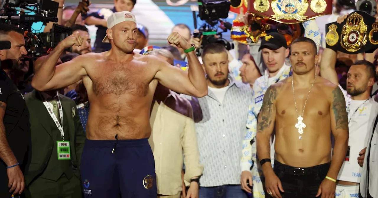 Tyson Fury vs Oleksandr Usyk prize money and purse for heavyweight fight