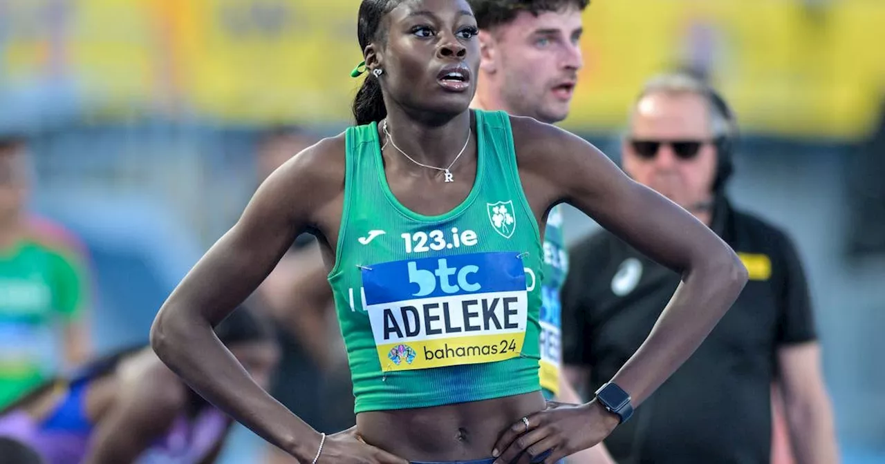 Rhasidat Adeleke finishes fourth in world-class 200m race in LA