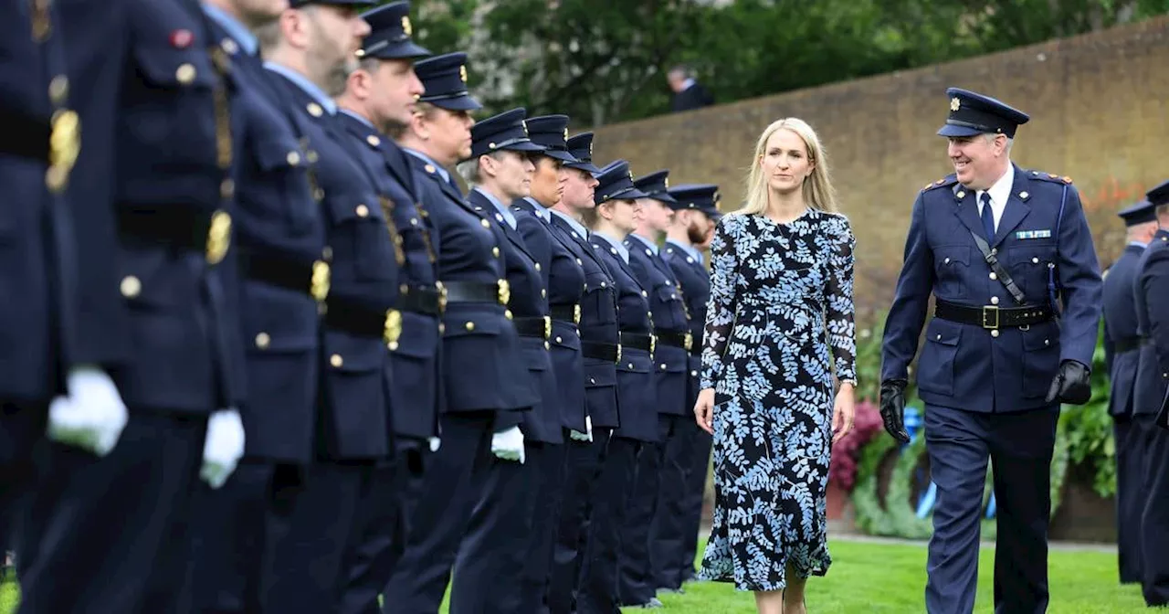 ‘Their sacrifice has not been in vain,’ Harris tells ceremony for gardaí who died in service