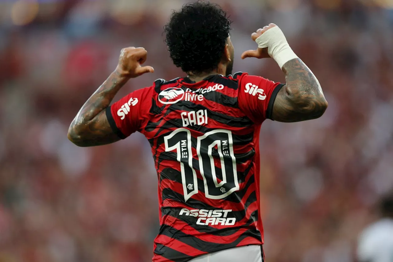 Proibido de vestir a camisa 10 do Flamengo, Gabigol usará 99 como novo número