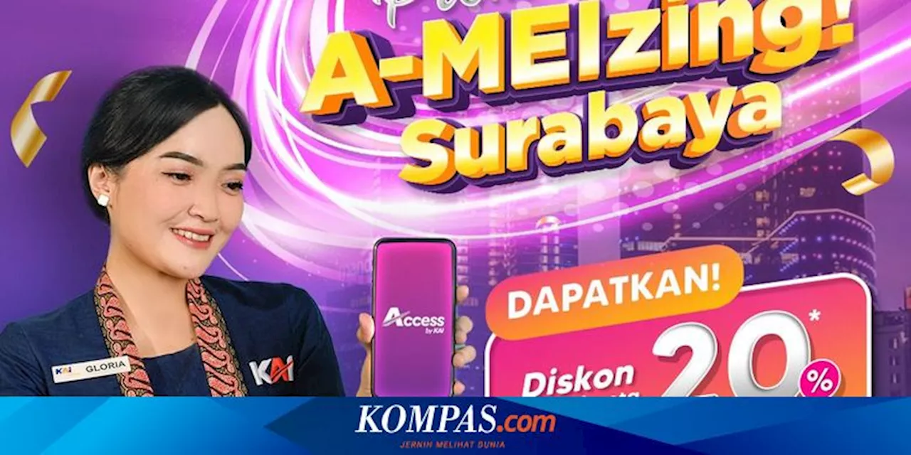 KAI Gelar Diskon Tiket 20 Persen hingga 20 Mei 2024, Ini Daftar Keretanya