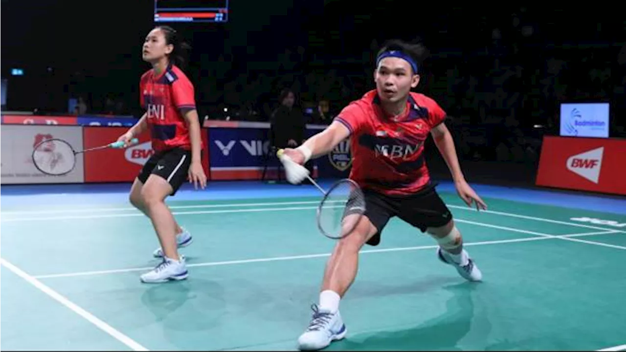 Hasil Semifinal Thailand Open 2024: Rinov/Pitha Kalah, Harapan Indonesia Tinggal Febriana/Amallia