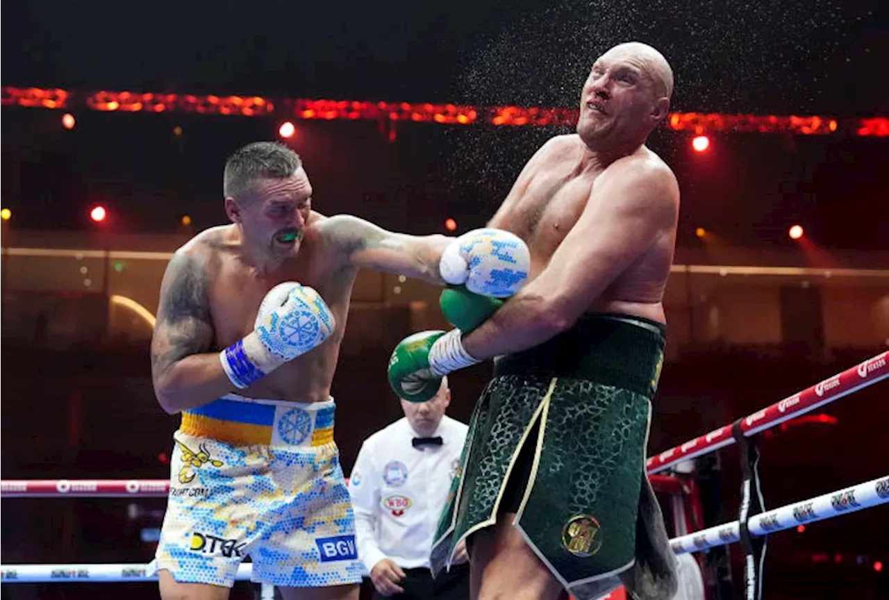 Sports: Oleksandr Usyk Beats Tyson Fury By Split Decision To Become The ...