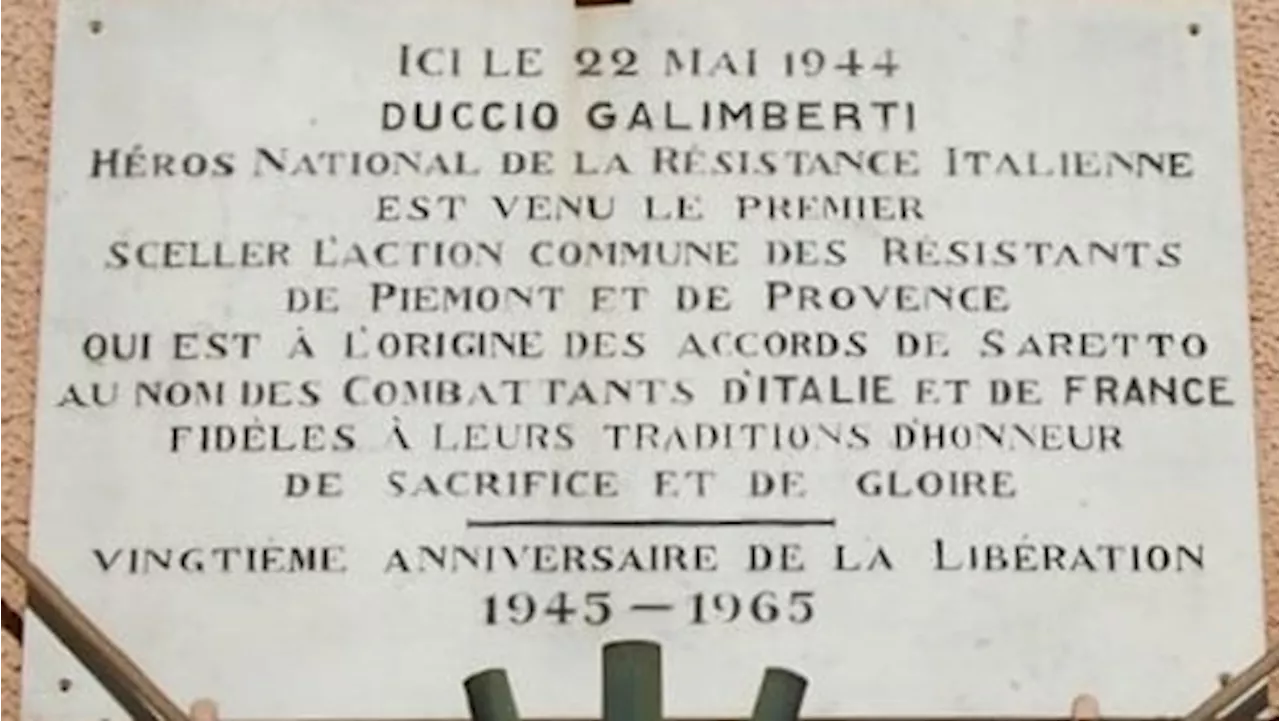 Il y a quatre-vingts ans, la Résistance signait les accords Barcelonnette-Saretto
