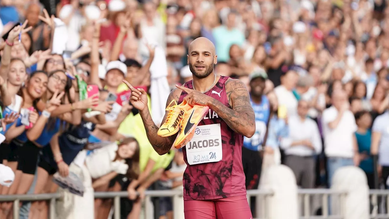 Atletica: Jacobs vince i 100 metri al Roma Sprint Festival in 10’’07 davanti ad Ali