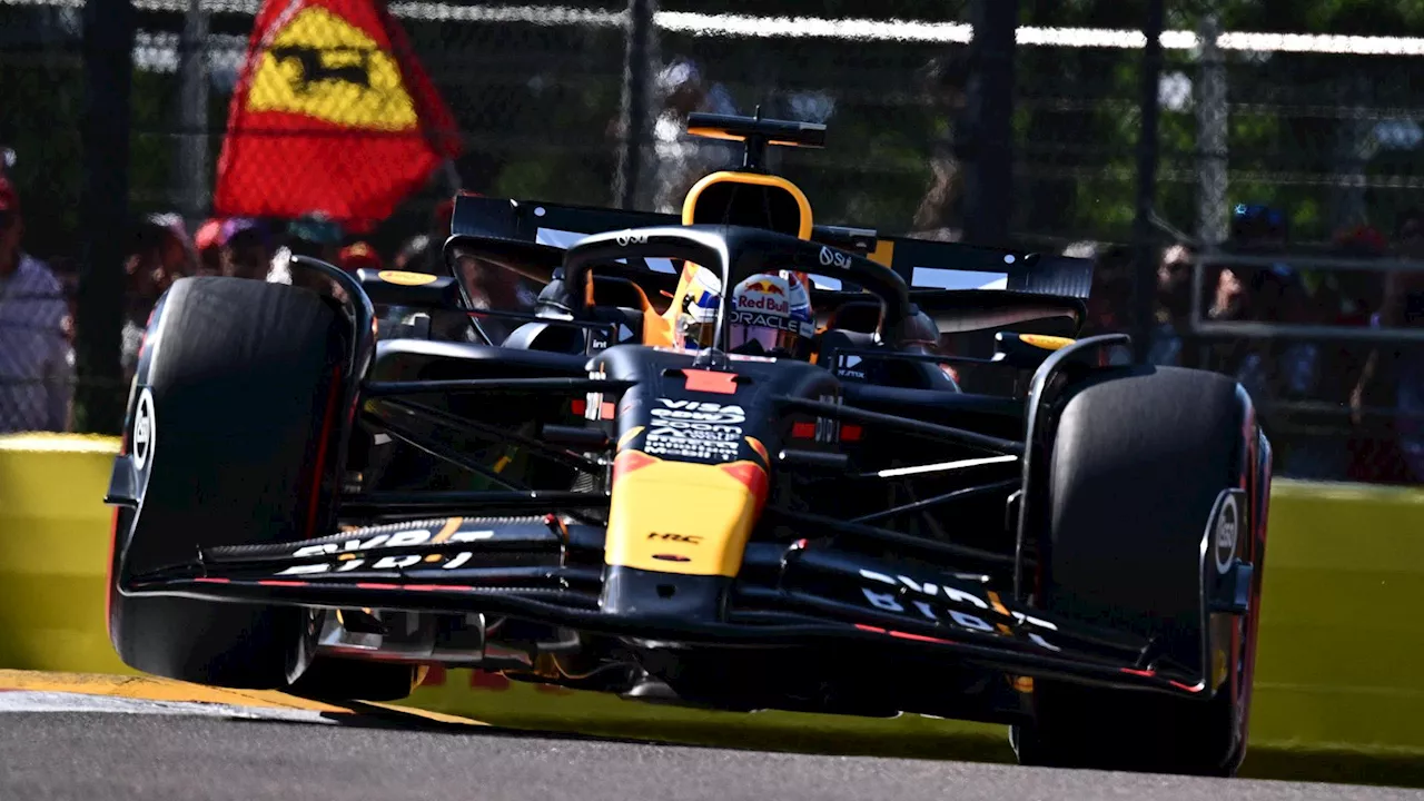 Gp Imola: super pole di Verstappen, Ferrari quarta con Leclerc