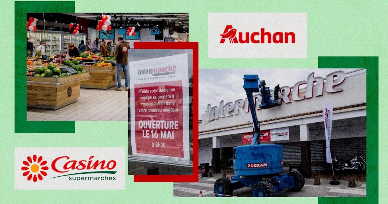 Faire revenir les ex-clients de Casino : le chantier titanesque d’Intermarché, Auchan et Carrefour