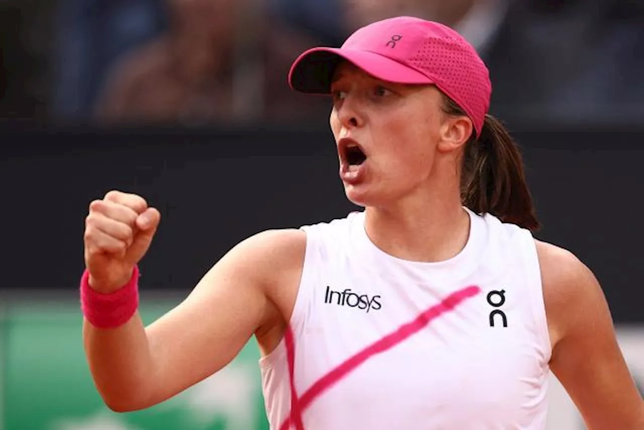 Iga Swiatek remporte le tournoi WTA 1000 de Rome pour la troisième fois