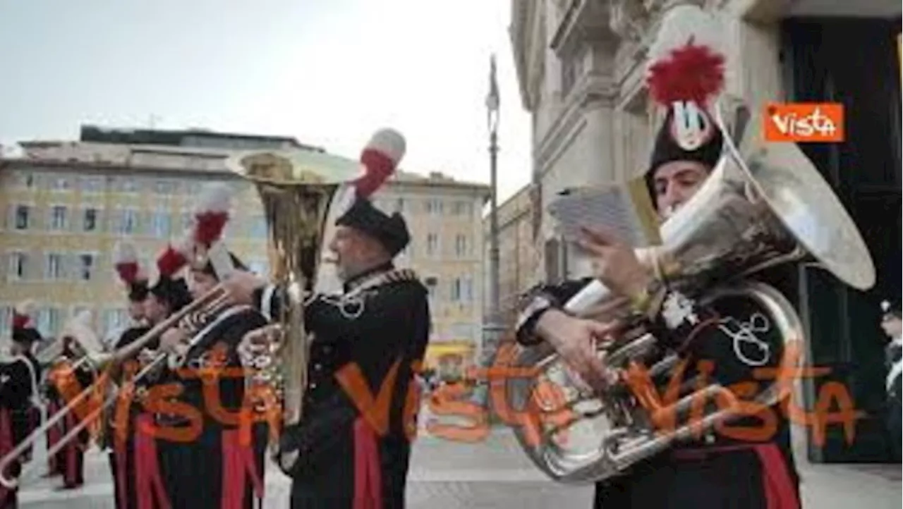 La Banda dei carabinieri inaugura la Notte dei Musei a Montecitorio