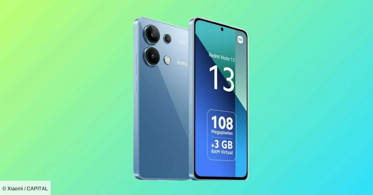 Xiaomi Redmi Note 13 : le smartphone passe sous la barre des 159 euros chez Amazon