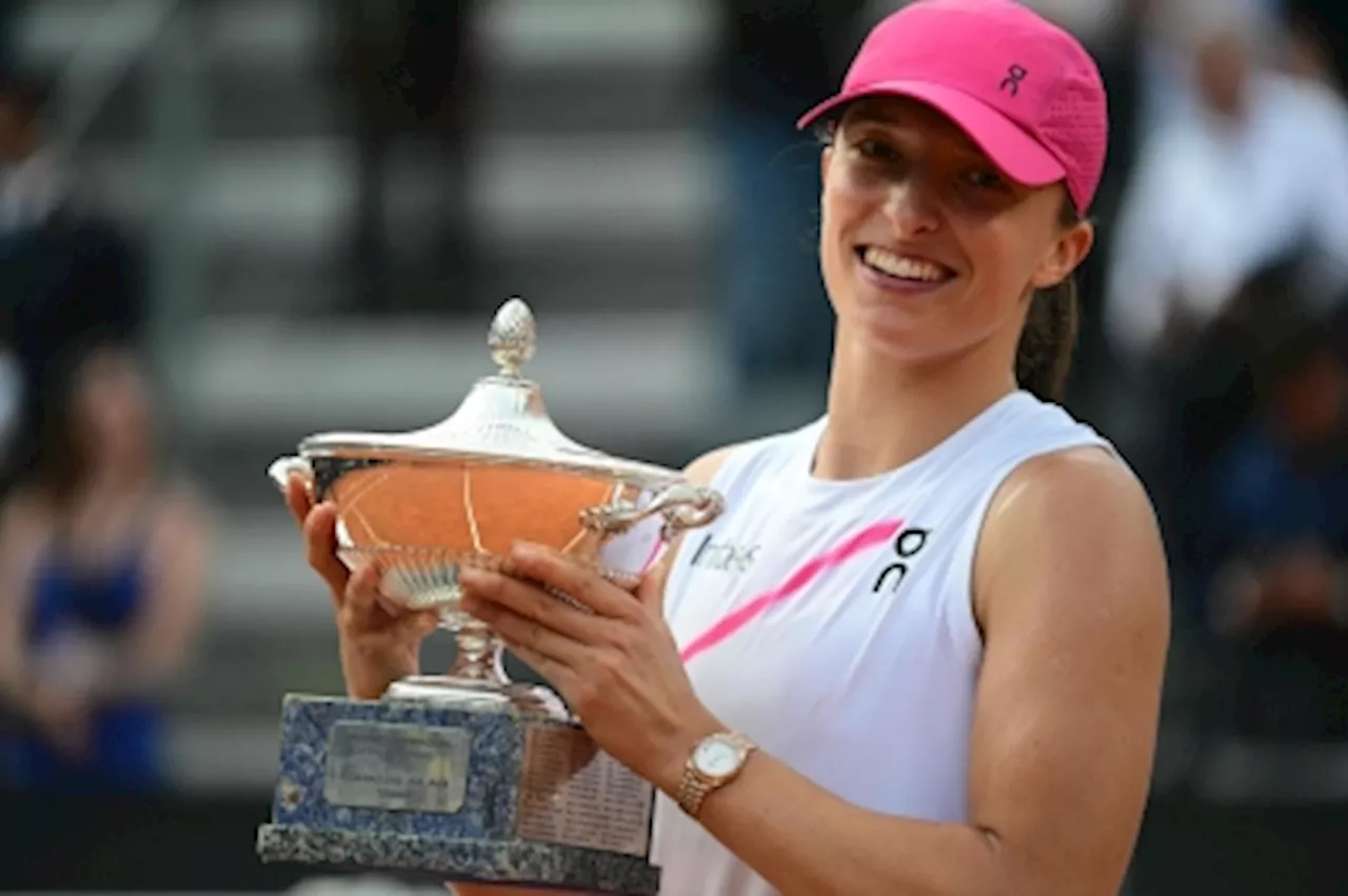 Swiatek ‘staying humble’ for French Open after third Rome title