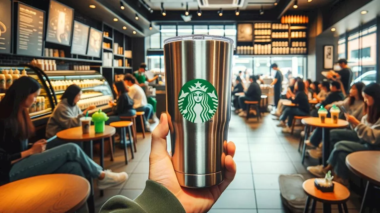 Así puedes obtener tu vaso Stanley amarillo de Starbucks