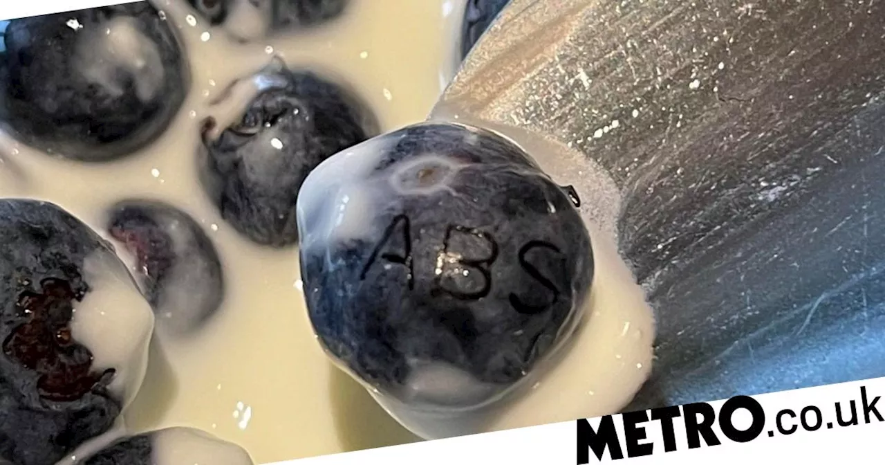 Lidl shopper confused after finding strange code written on blueberry