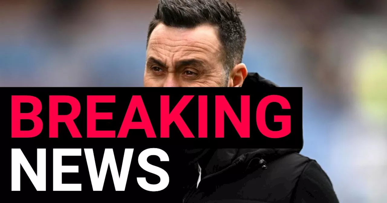 Roberto De Zerbi issues statement as Brighton confirm manager departure