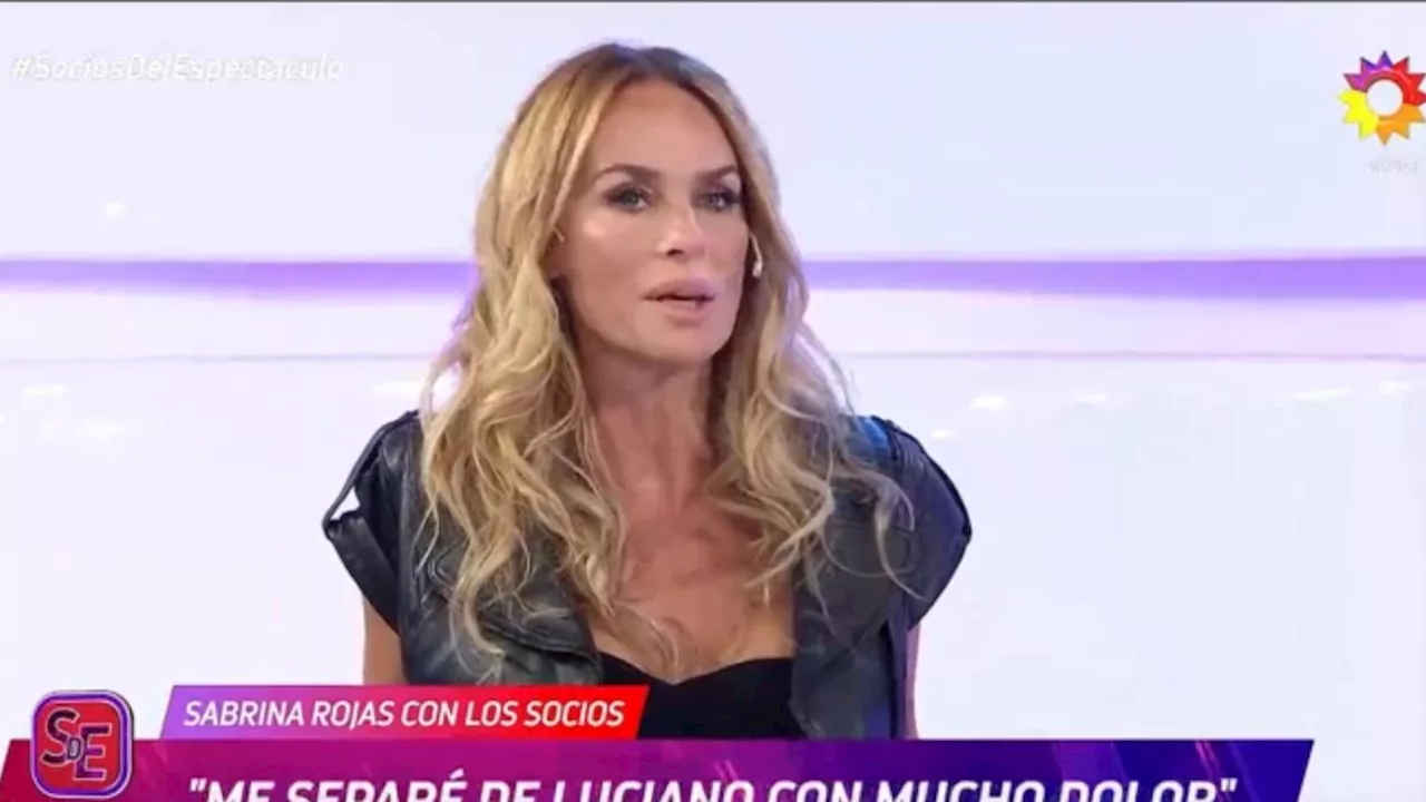 La inesperada confesión de Sabrina Rojas sobre su amor con Luciano Castro