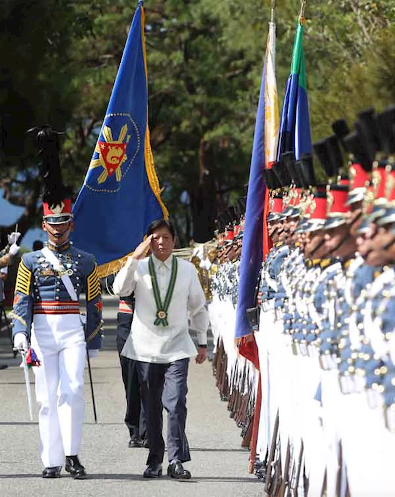 Marcos to PMA grads: Stand up vs. intruders