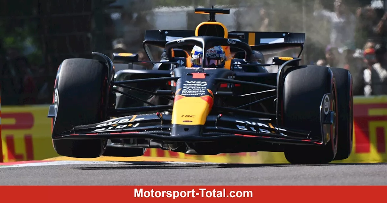 Qualifying Imola: Red Bull schwächelt, aber Verstappen auf Pole!