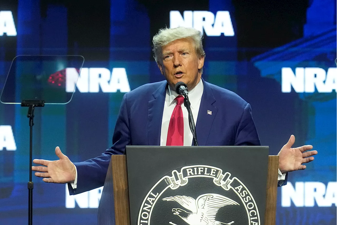 Trump receives NRA endorsement as he vows to protect gun rights