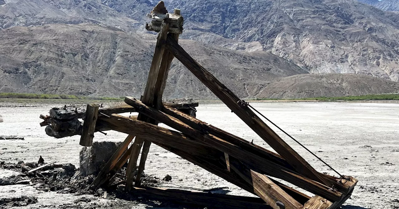 113-year-old tower in Death Valley National Park felled by traveler trying to get vehicle out of mud