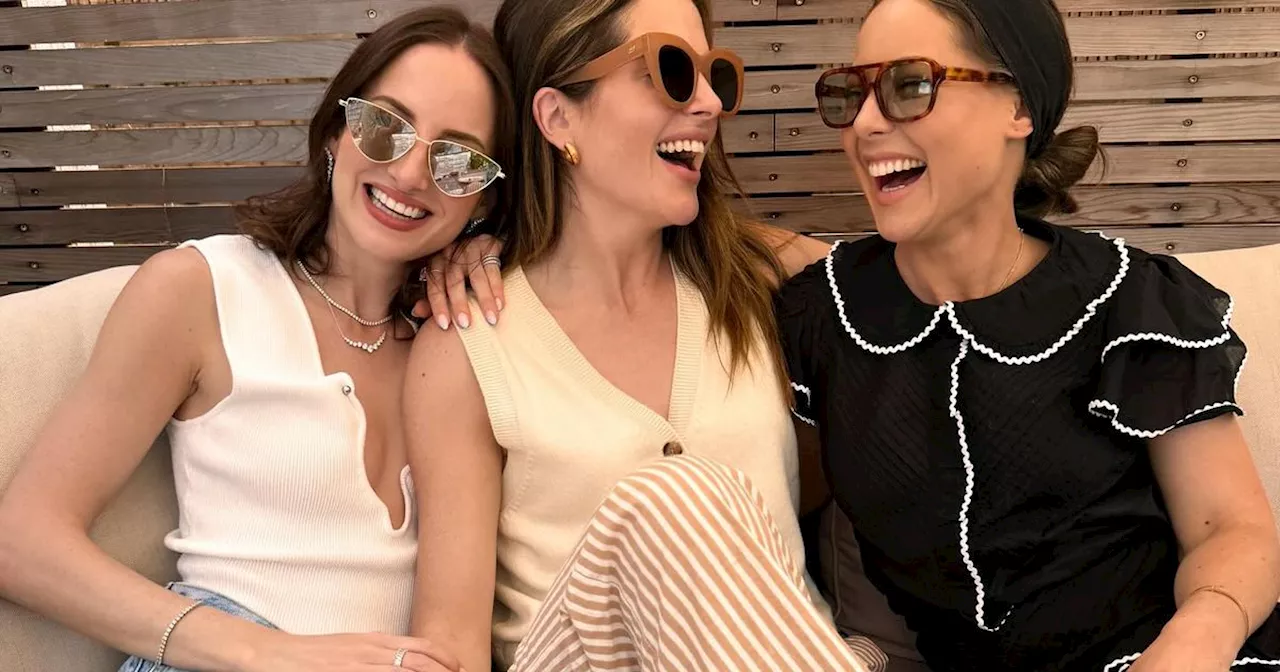 Louise Thompson reunites with Made in Chelsea stars as they tease joint project