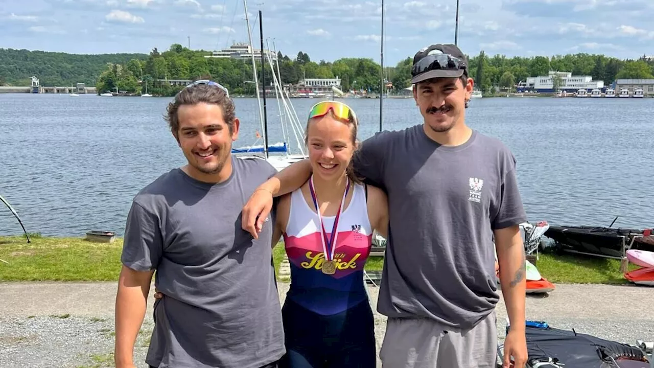 Katzelsdorfer Ruderin Schöberl gewinnt bei Olympic Hopes in Brünn