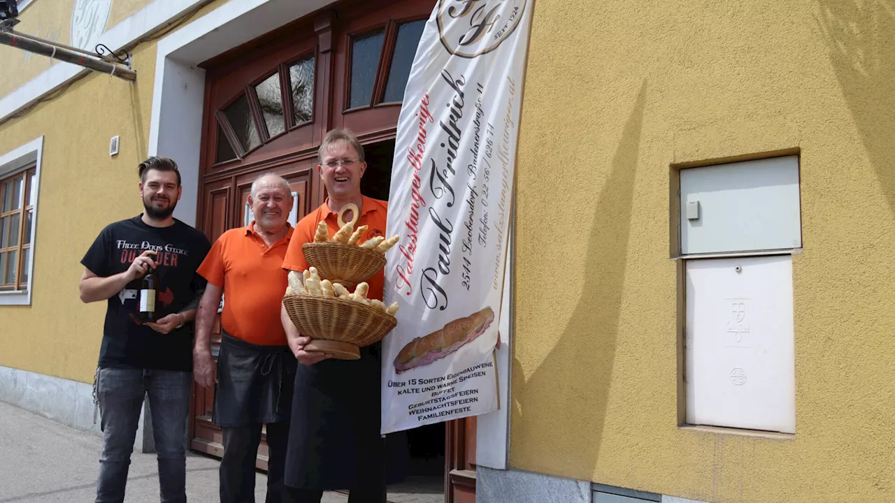 Leobersdorf: Warme Salzstangerl bleiben Dauerbrenner bei Paul Fridrich