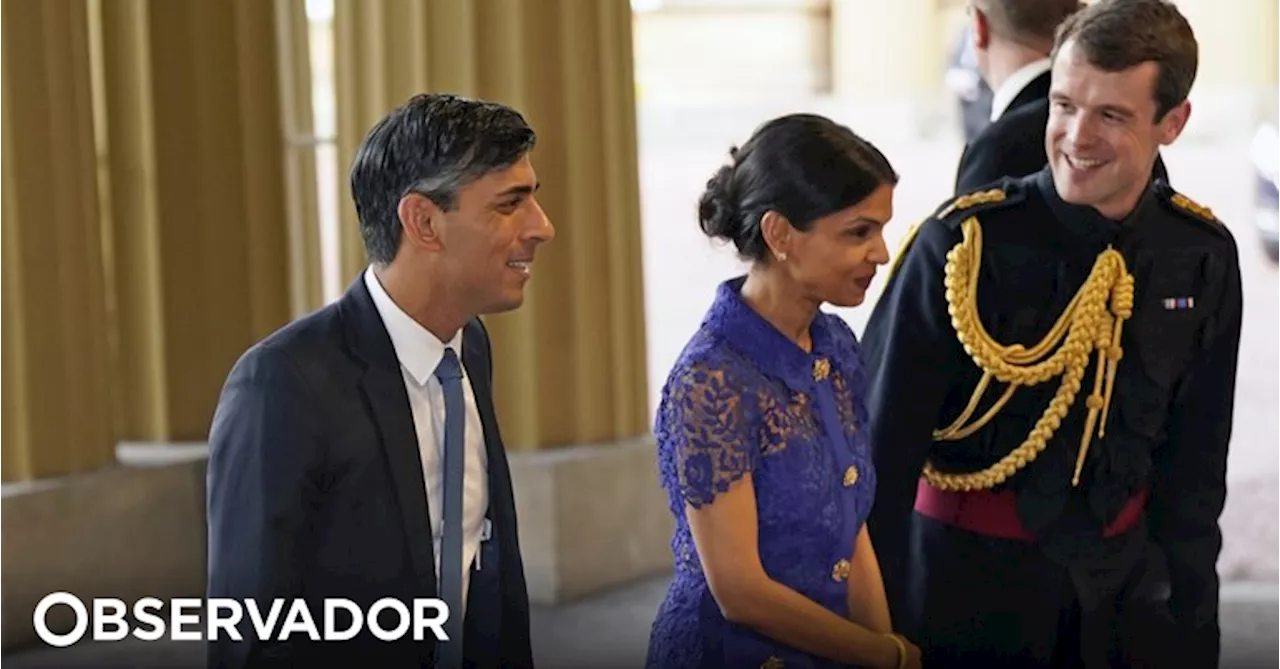 Casal Sunak ultapassa Carlos III nas lista dos mais ricos do Reino Unido