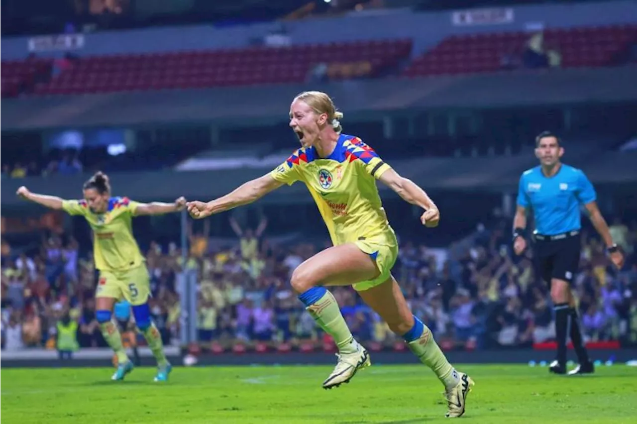 América venció 3-1 a Tigres en la ida de la Semifinal del Clausura 2024