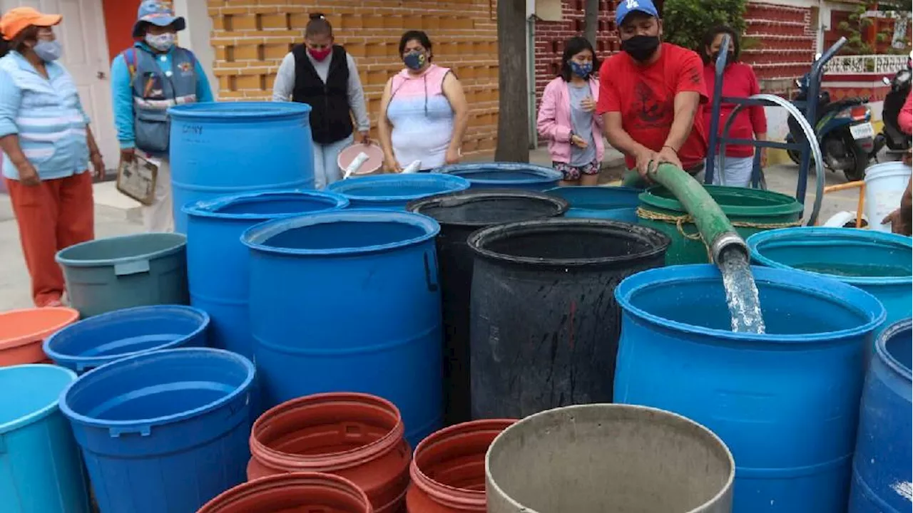 ¿Dónde habrá cortes de agua en Ciudad de México? Aquí te lo decimos