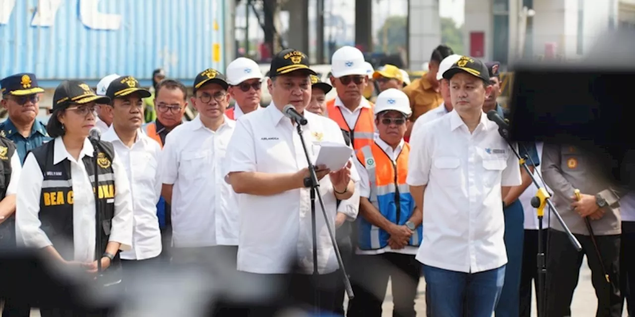 Menko Airlangga Turun Gunung ke Tanjung Priok