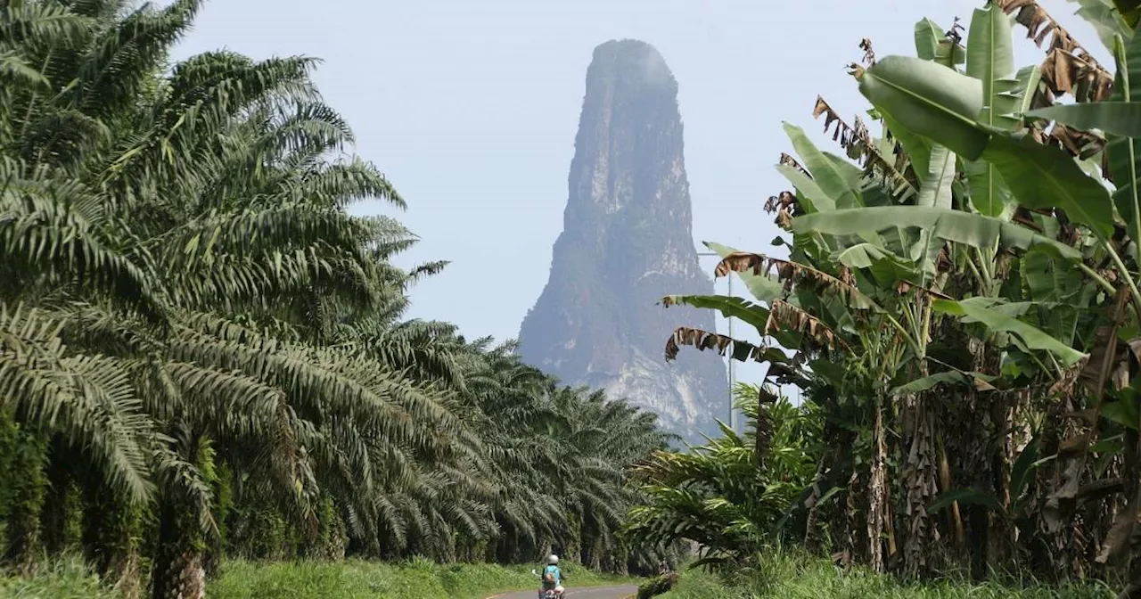 Die Inseln Sao Tome und Principe liegen am Äquator