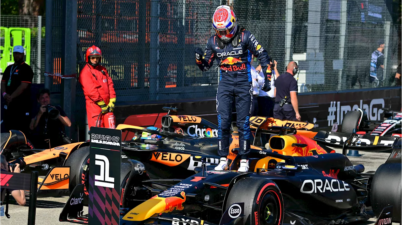 Verstappen firma una nueva 'pole' en Imola donde Carlos Sainz saldrá quinto