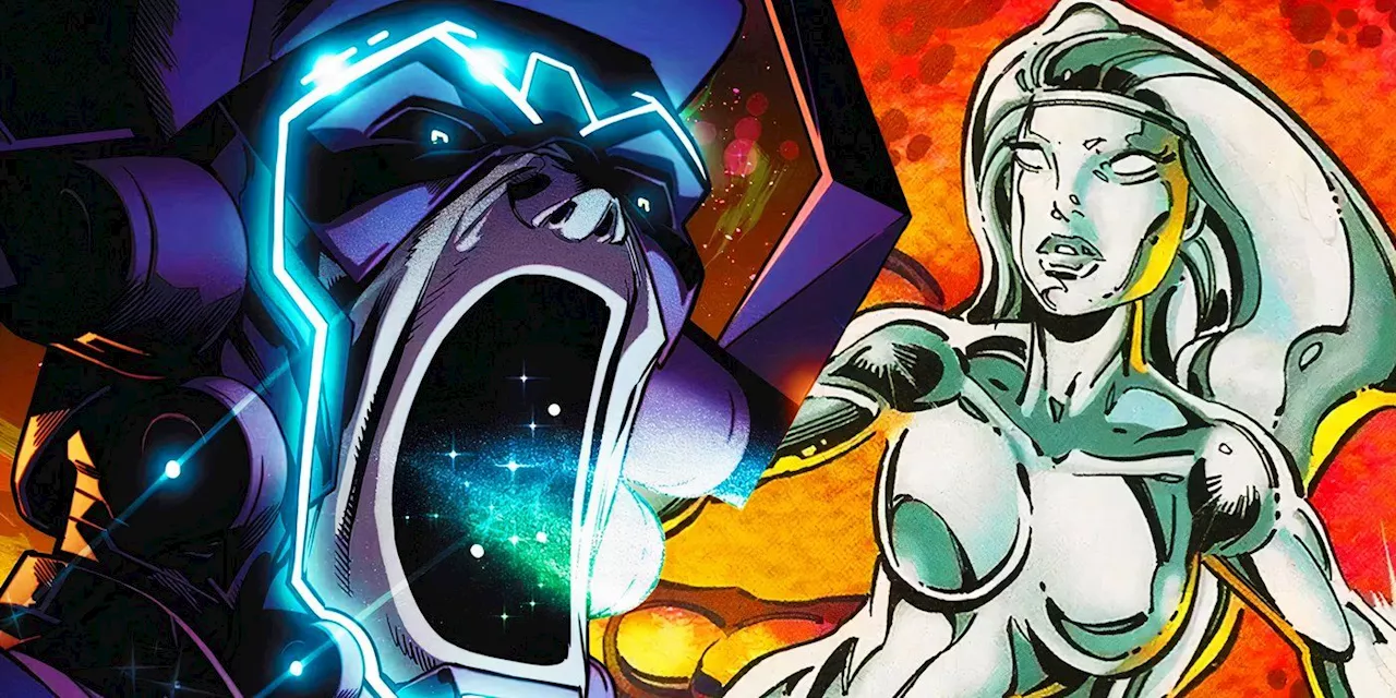 Fantastic Four’s New Galactus & Silver Surfer Join Forces In Dark MCU Art