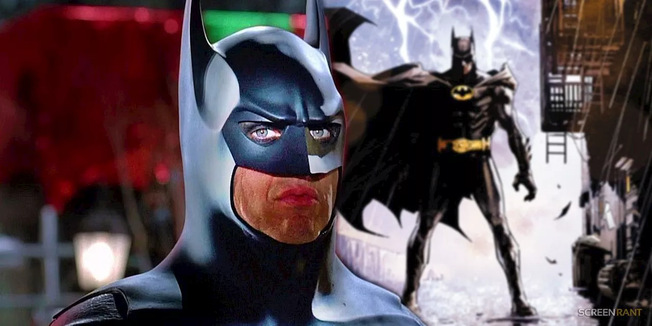 Michael Keaton's Batman Brings Incredible New Life To One of Batman's Most Iconic Covers