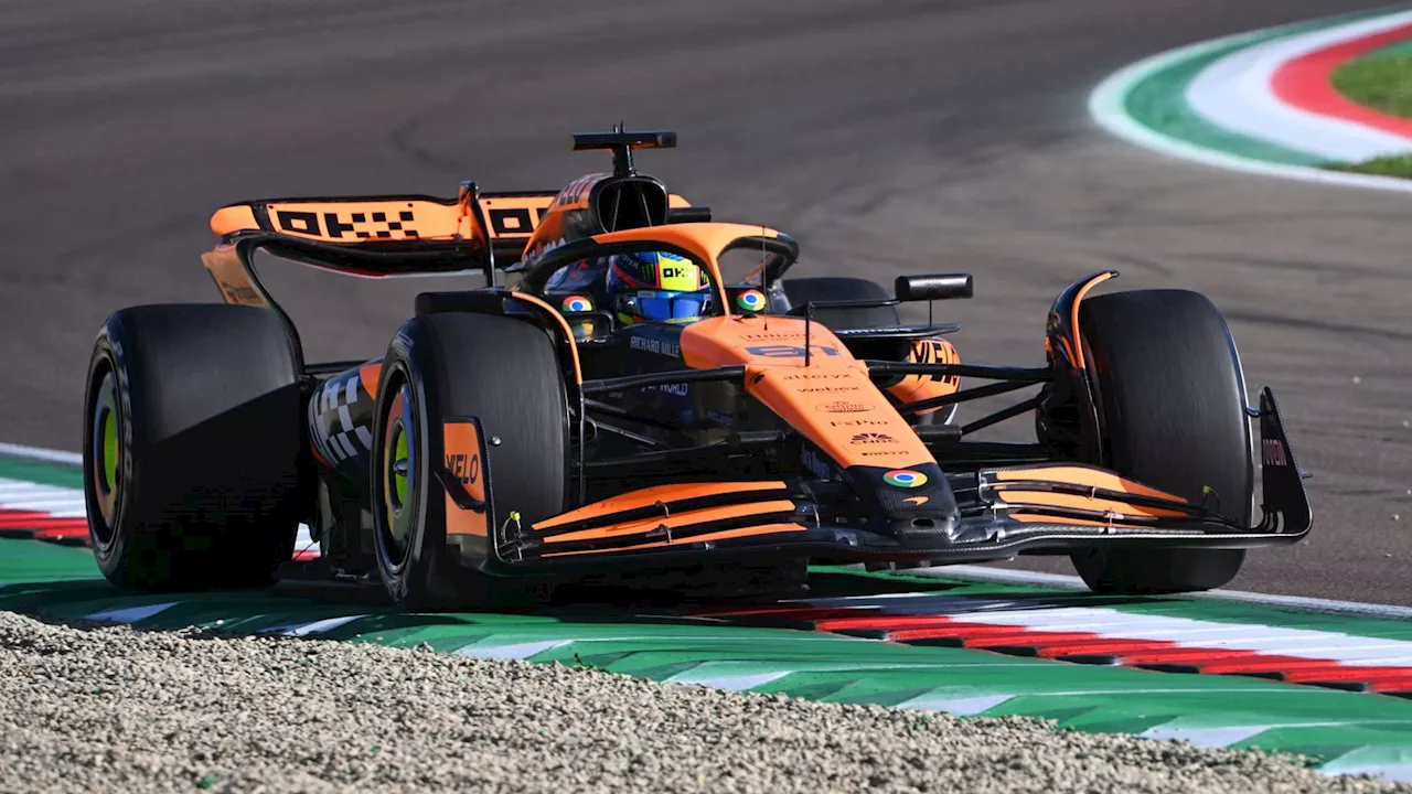 Emilia Romagna GP: Oscar Piastri quickest after Sergio Perez and Fernando Alonso crash in final practice