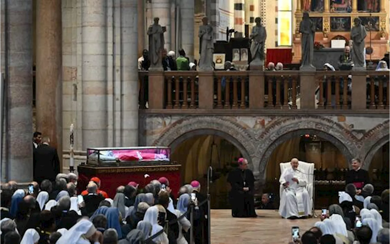 Manifestazione per la pace a Verona, iniziata la visita di Papa Francesco in città