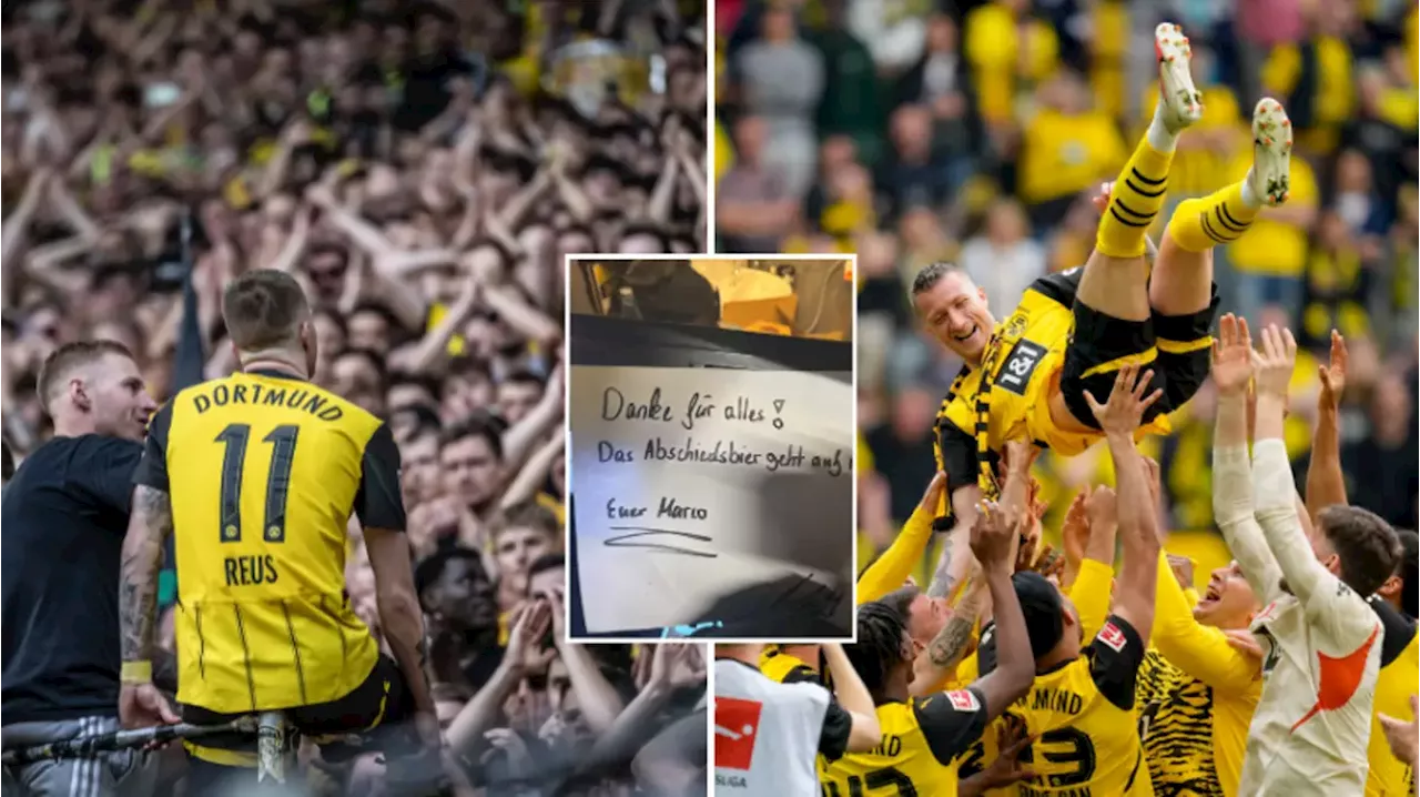 What Marco Reus did after his final Bundesliga game for Borussia Dortmund shows his true class