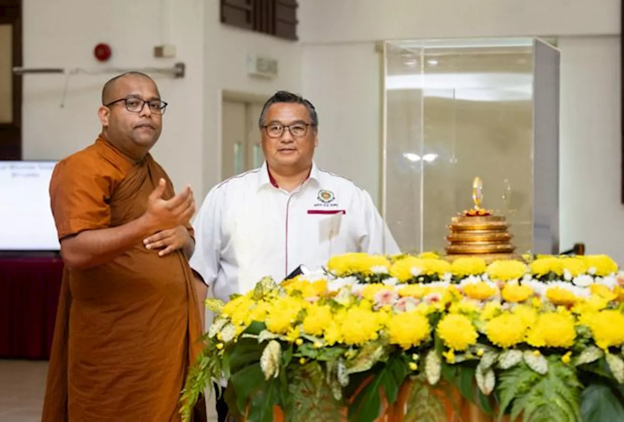 Melaka temple displays rare Buddha relics from Sri Lanka ahead of Wesak Day celebrations